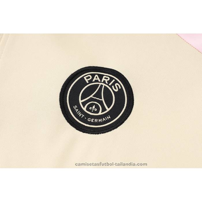 Chandal de Sudadera del Paris Saint-Germain Jordan Nino 24/25 Amarillo